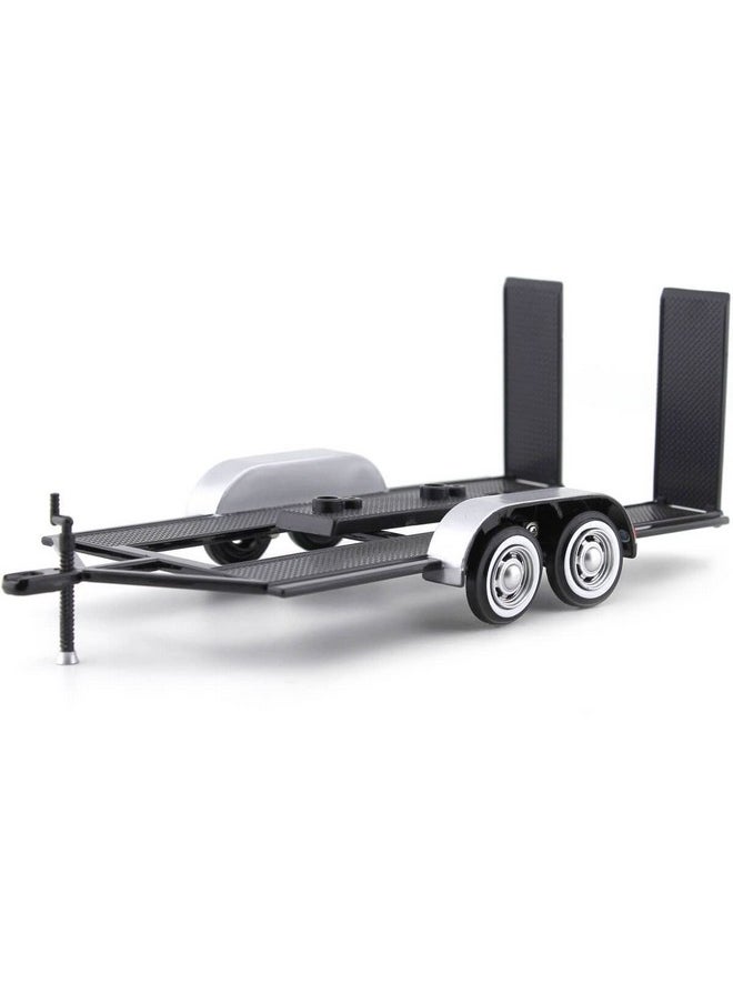 Motormax 76001 Trailer Car Carrier 1:24 Scale diecast Model, Black