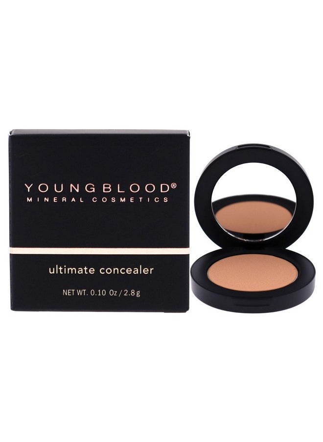 Youngblood Clean Luxury Cosmetics Ultimate Concealer, Medium | Conceals Under Eye Dark Circles Full Coverage Brightening Non-Creasing Coverage for Discoloration and Spots | Vegan, Cruelty Free