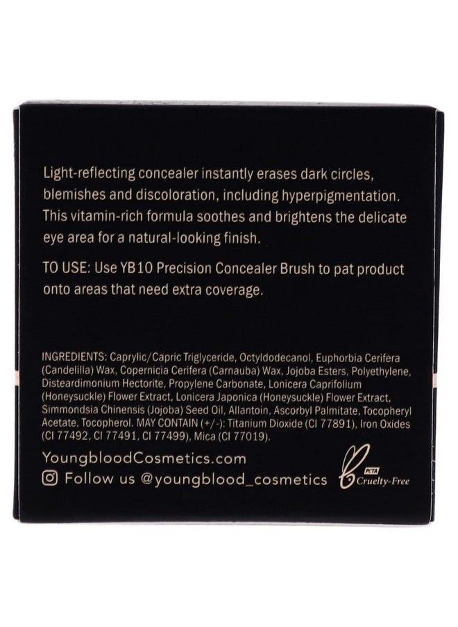 Youngblood Clean Luxury Cosmetics Ultimate Concealer, Medium | Conceals Under Eye Dark Circles Full Coverage Brightening Non-Creasing Coverage for Discoloration and Spots | Vegan, Cruelty Free