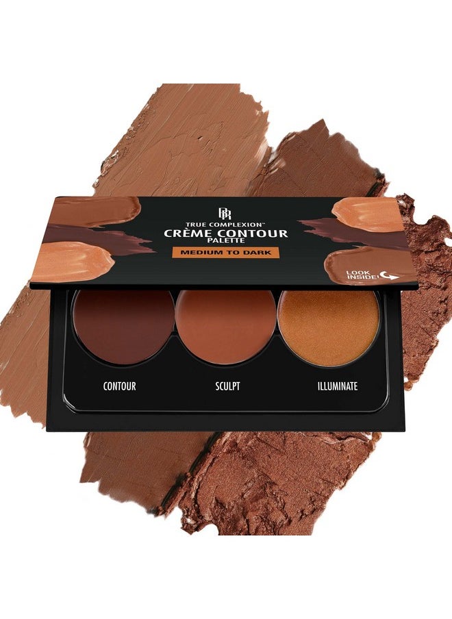Black Radiance True Complexion Creme Contour Palette, Medium to Dark, 7.5 Gram