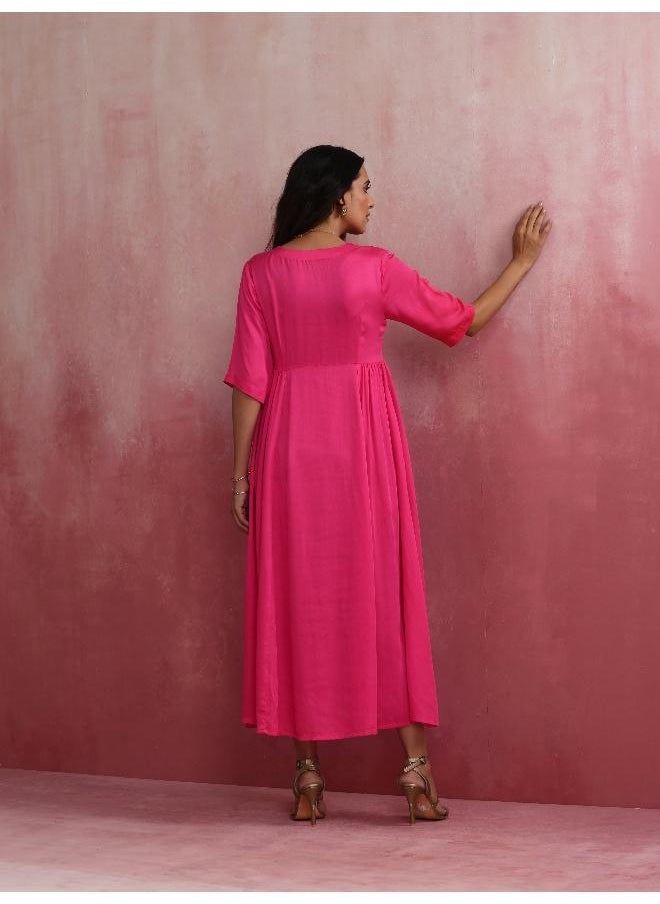 Modal Pink Dress