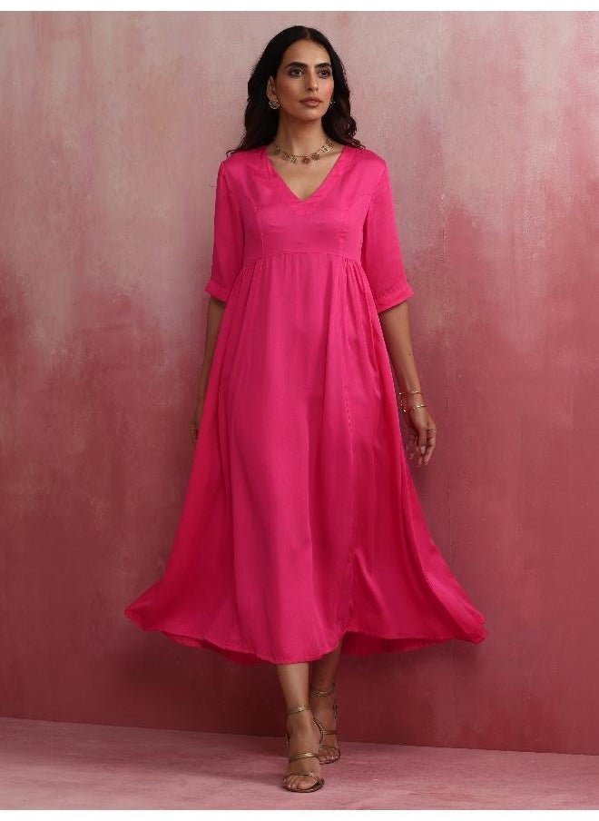 Modal Pink Dress