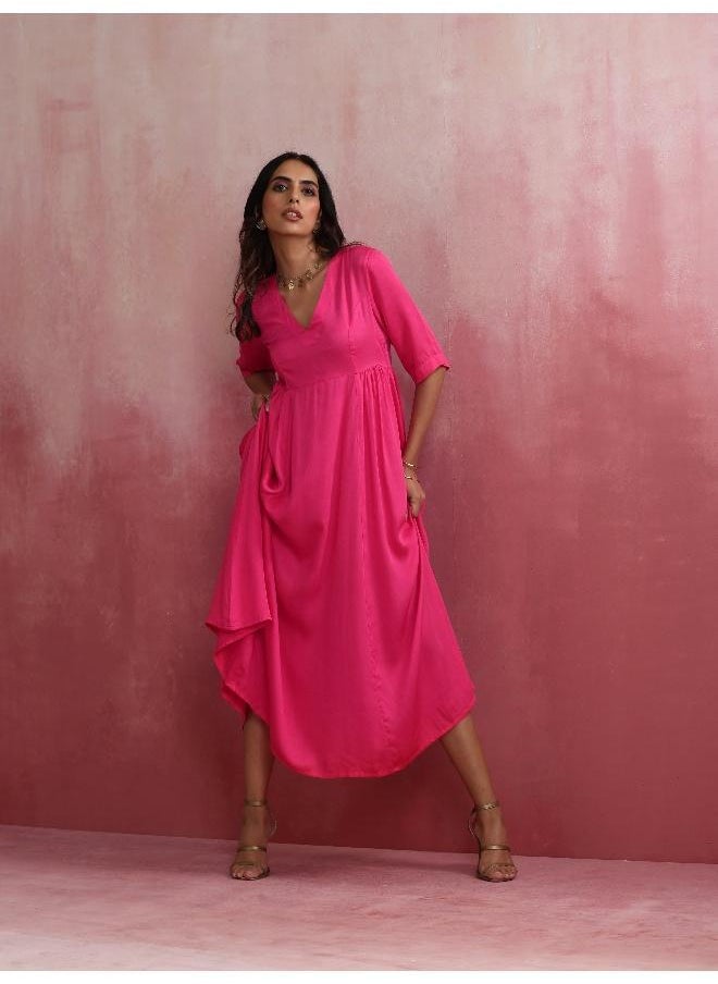 Modal Pink Dress