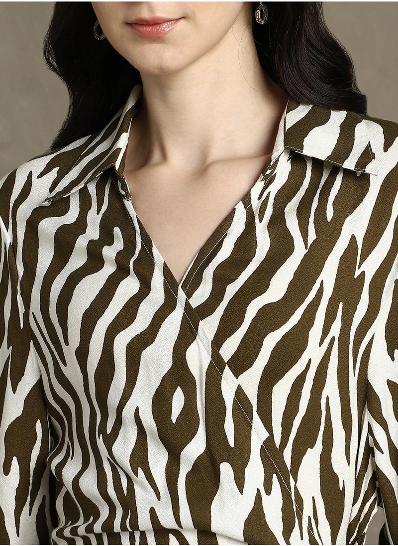 Zebra Print Dress