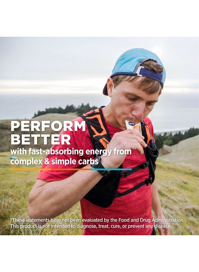 Energy Original Sports Nutrition Energy Gel, Vegan, Gluten-Free, Kosher, and Dairy-Free On-the-Go Energy for Any Workout, 8-Count, Salted Caramel