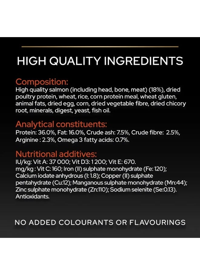 PRO PLAN VITAL FUNCTIONS SALMON DRY CAT FOOD 1.5 KG