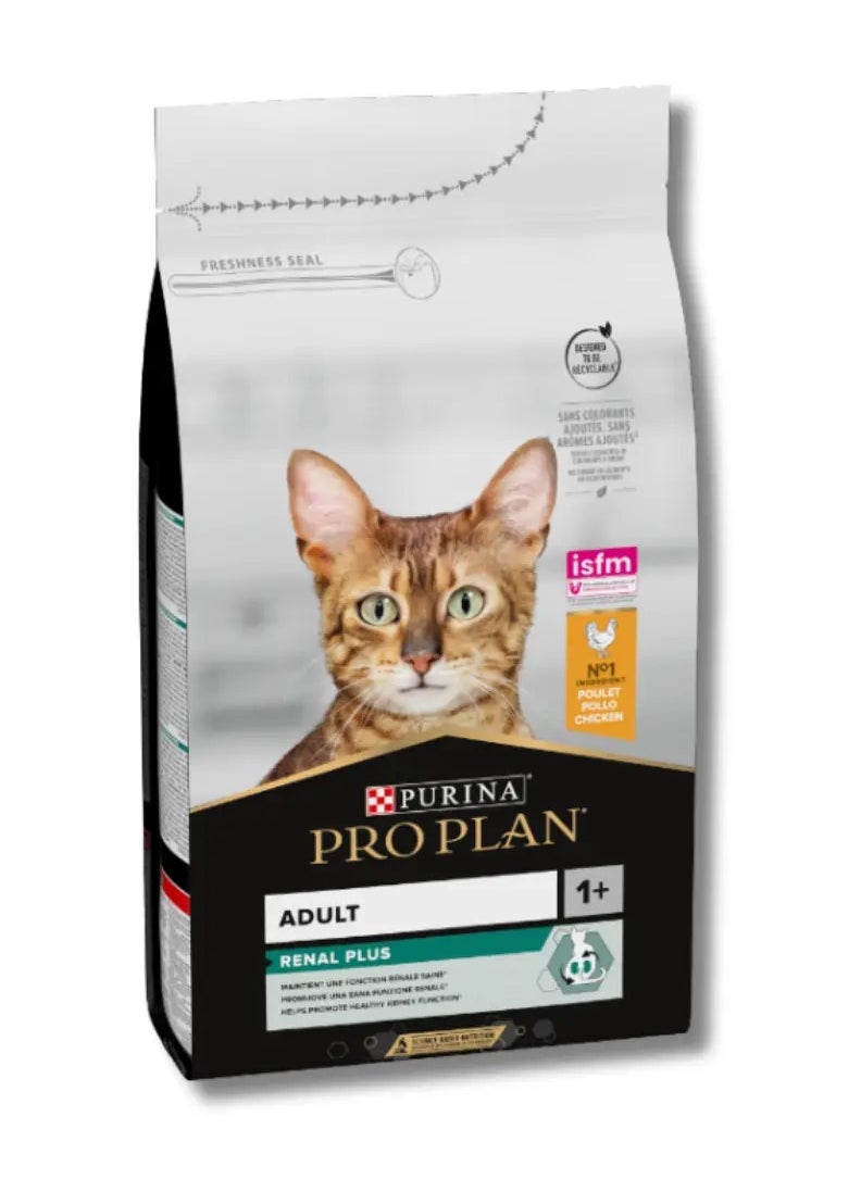 PURINA PRO PLAN RENAL PLUS CHICKEN DRY CAT FOOD 10KG