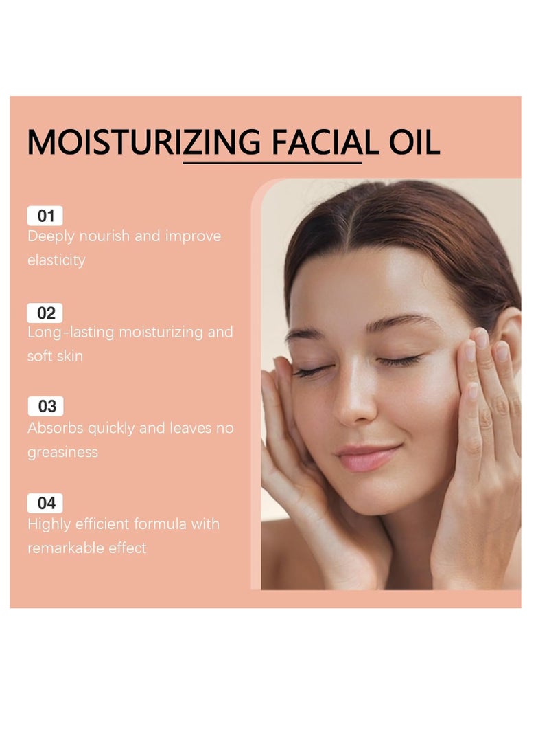 Paracress Facial Oil, 100% Pure Organic Paracress Facial Oil, Anti-Aging Moisturizing Essential with Spilanthes Acmella Oleracea Flower & MCT for Wrinkle Reduction Hydration, Brightening