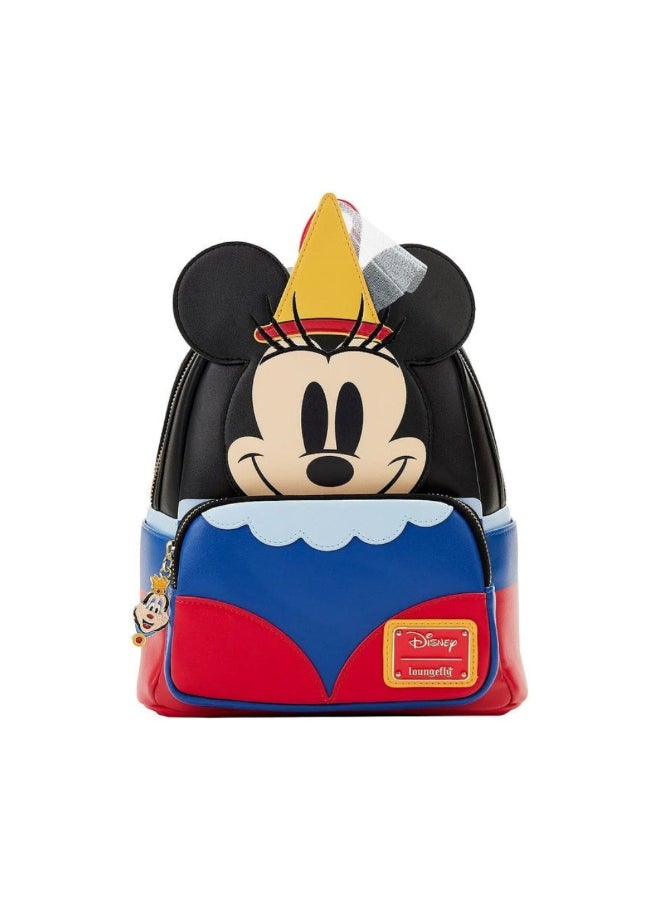 Loungefly! Leather: Disney Brave Little Tailor Minnie Cosplay Mini Backpack