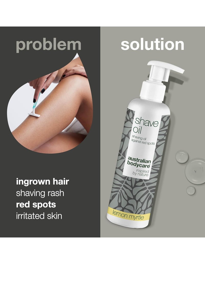 Shaving Oil For The Whole Body 250 ml Shaving Oil Against Shaving Rash and Ingrown Hairs  The Result Smooth Gentle with Pleasantly Less Irritation and Redness