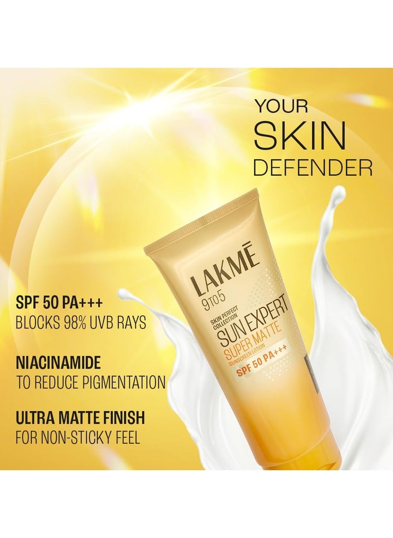 Sun Expert Spf 50 Ultra Matte Lotion For All Skin Type 100 Ml Pack of 1