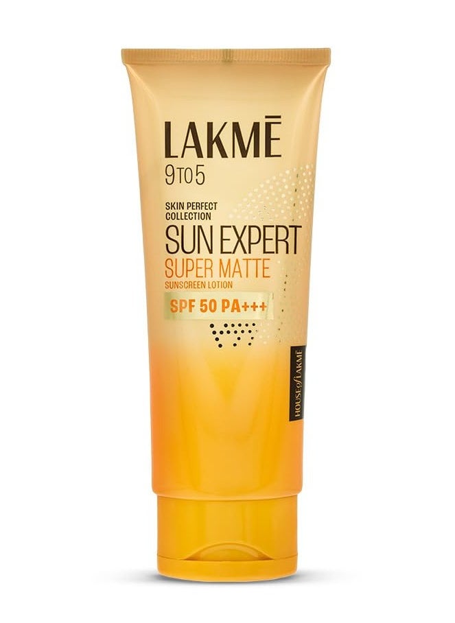 Sun Expert Spf 50 Ultra Matte Lotion For All Skin Type 100 Ml Pack of 1
