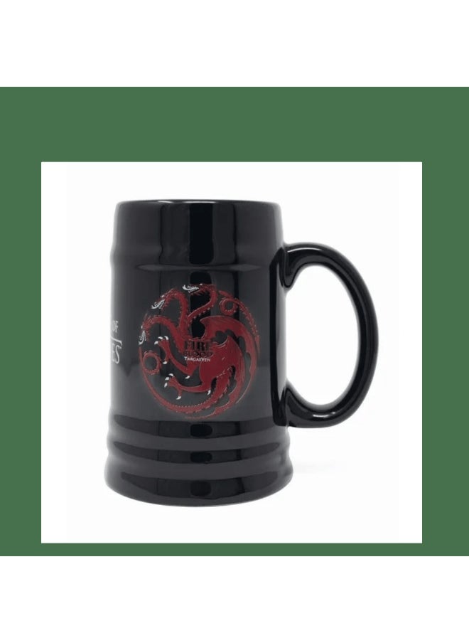 GAME OF THRONES - HOUSE TARGARYEN (CERAMIC STEIN MUG) By Pyramid