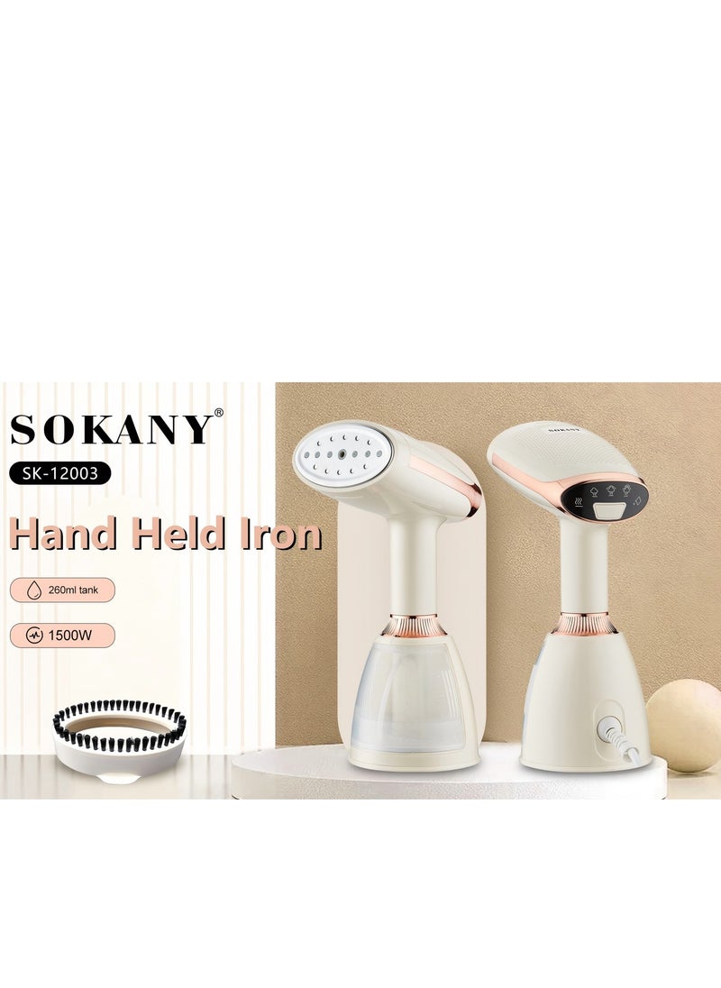 Elegant Manual Steam Evaporator With Pink And Gold Edges And Multi-Socket Setting: European Standard