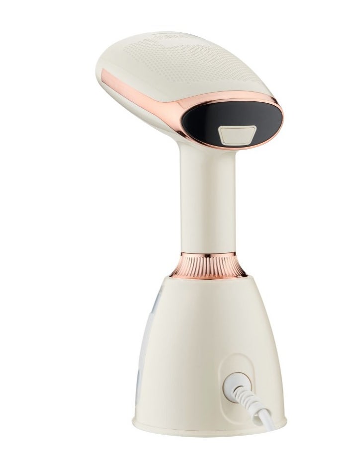 Elegant Manual Steam Evaporator With Pink And Gold Edges And Multi-Socket Setting: European Standard