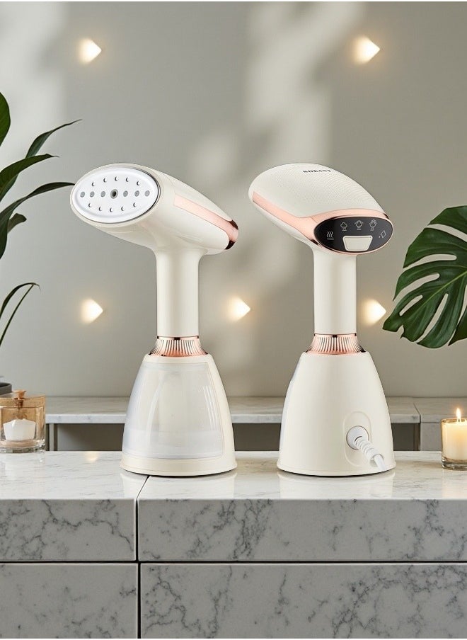 Elegant Manual Steam Evaporator With Pink And Gold Edges And Multi-Socket Setting: European Standard