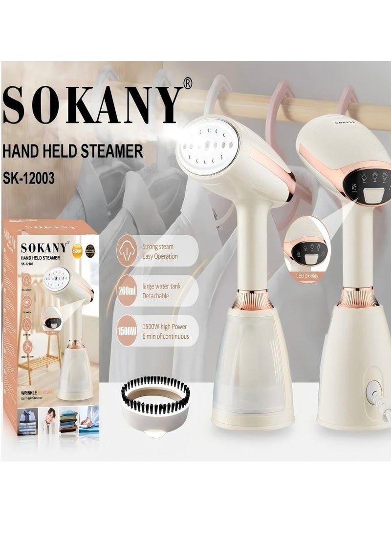 Elegant Manual Steam Evaporator With Pink And Gold Edges And Multi-Socket Setting: European Standard