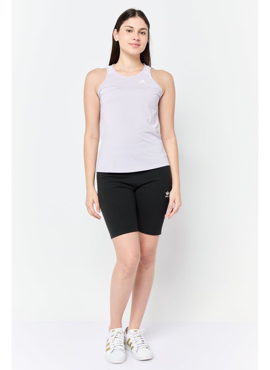 Women Sportswear Fit Sleeveless Training Vest, Purple