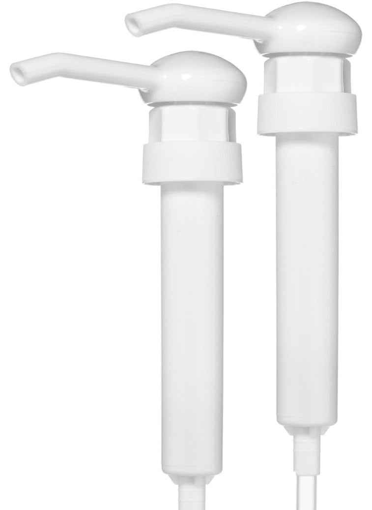 Bar5F 1 Gallon (128 oz) Pump Dispensers Pumping Caps fot Dispensing Shampoo Hair Conditioner Lotion Mouthwash 2-Pack