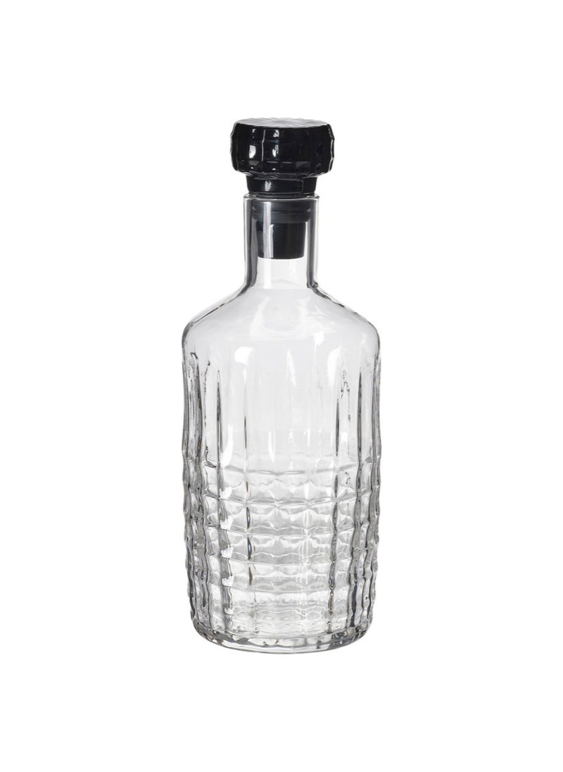 Carafe with Stopper, Clear Glass, 1.0 l