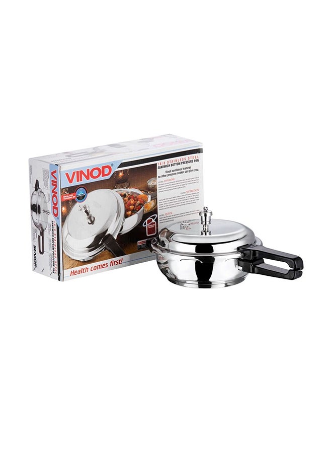 Senior Induction Pressure Pan Silver