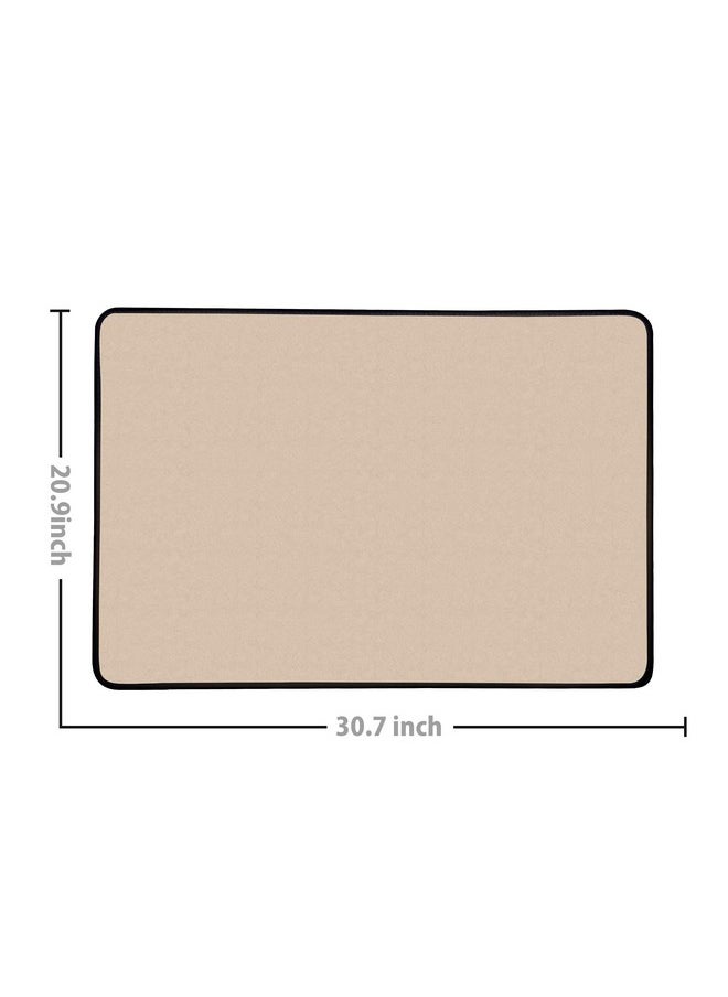 Becko US Jigsaw Puzzle Board Portable Puzzle Mat for Puzzle Storage Puzzle Saver, Non-Slip Surface, Up to 1000 Pieces (Khaki)