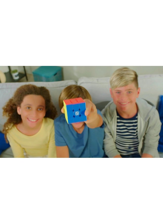 Goliath NexCube 3x3 Classic - Stickerless Speed Cube - Super Smooth Technology Unlocks Super Speed to Break Records! - Multicolor