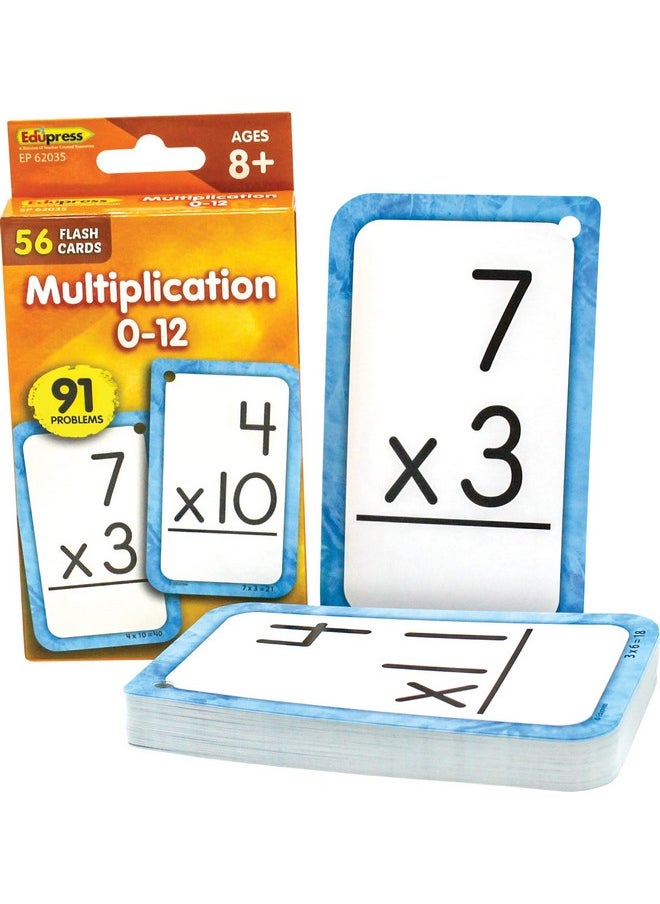 Teacher Created Resources Multiplication 0-12 Flash Cards (EP62035)
