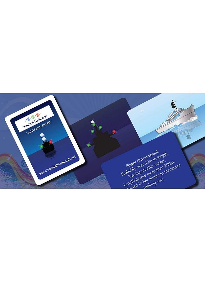 Nautical Flashcards - Lights & Shapes for Boating & Sailing