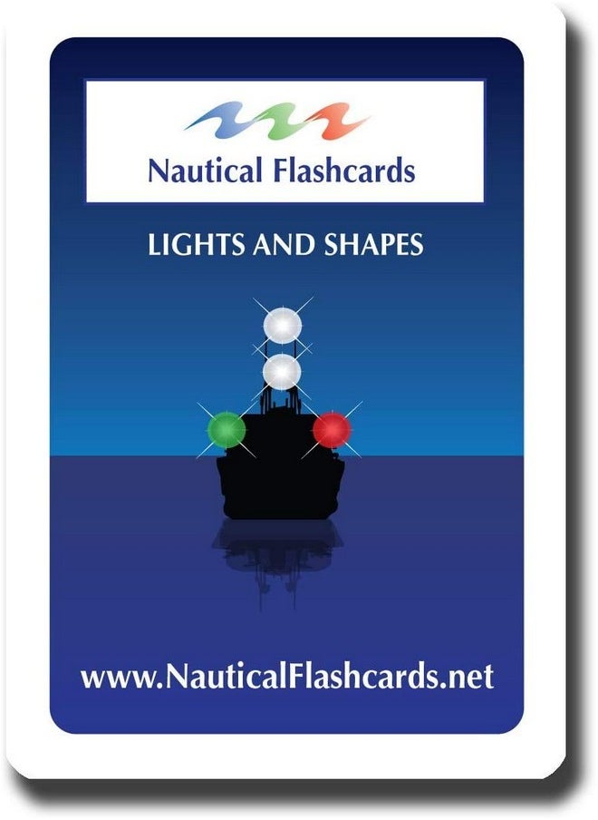 Nautical Flashcards - Lights & Shapes for Boating & Sailing