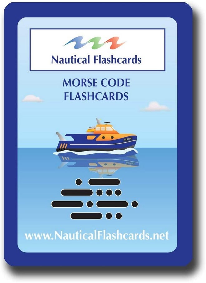 Nautical Flashcards - Morse Code for Boating & Sailing