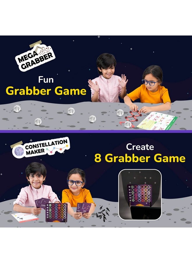 Smartivity Chandrayaan Mission Moon STEM DIY Activity Kit for Kids 5-6-7-8 Years Old | 5-in-1 Fun Learning Games | Birthday Gift Toys for Girls & Boys 5-8 Years