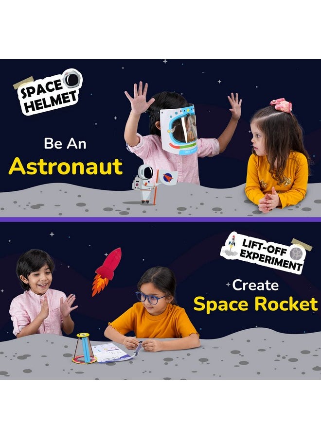 Smartivity Chandrayaan Mission Moon STEM DIY Activity Kit for Kids 5-6-7-8 Years Old | 5-in-1 Fun Learning Games | Birthday Gift Toys for Girls & Boys 5-8 Years