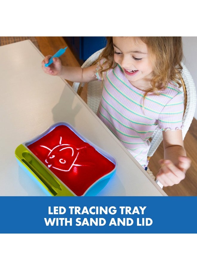 Educational Insights Light-Up Tracing Center Alphabet Activity Set, Alphabet Flashcards, Gift for Kids Ages 3+