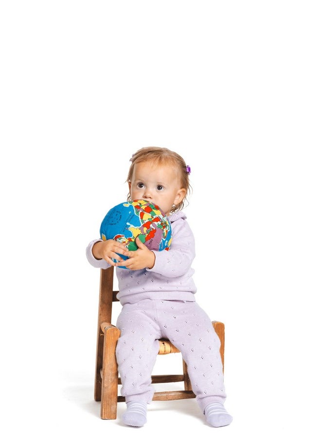 Pocket Hugg-A-Planet Earth - Soft Plush Globe for Learning. Educational Toy for Kids 1mo+, Teens, Adults, Teachers and Parents