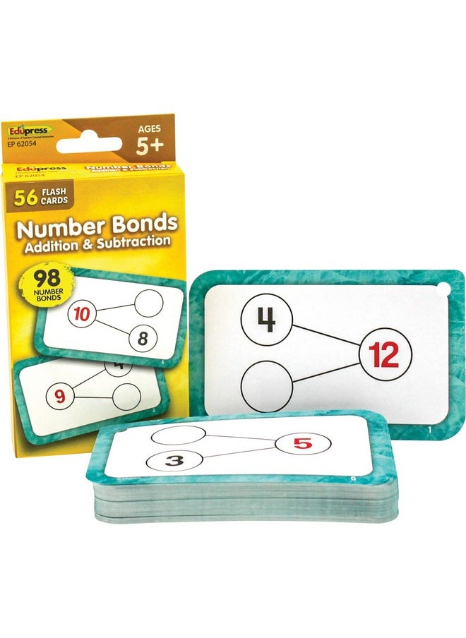 Teacher Created Resources Number Bonds Flash Cards - Addition and Subtraction (EP62054)