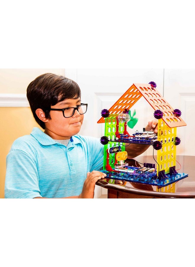 Snap Circuits Elenco My Home Electronics Building Kit for Kids Ages 8 and Up