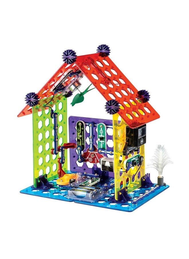 Snap Circuits Elenco My Home Electronics Building Kit for Kids Ages 8 and Up