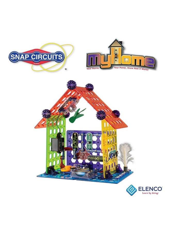 Snap Circuits Elenco My Home Electronics Building Kit for Kids Ages 8 and Up