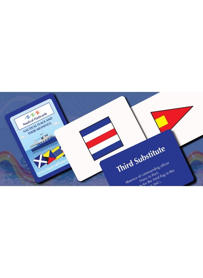 Nautical Flashcards - Nautical Flags & Their Meanings for Boating & Sailing