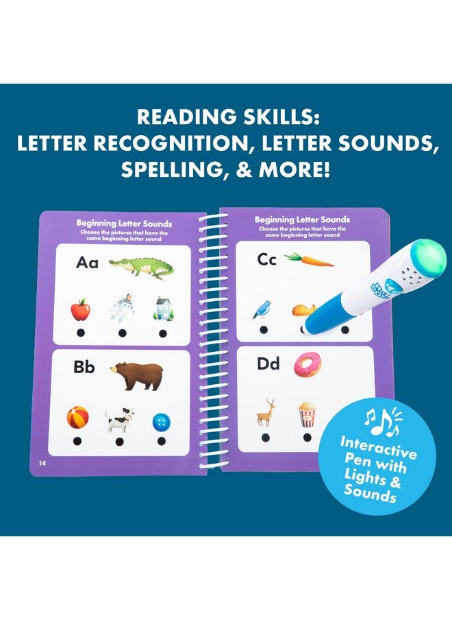Educational Insights Hot Dots Preschool Workbook: Reading & Math Essentials - Toddler and Preschool Learning Activities, Preschool Classroom Must Haves