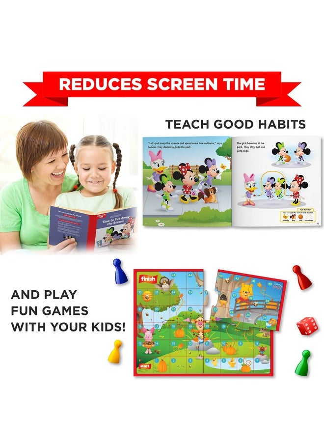 Einstein Box Featuring Disney for 4-5-6 Year Old Boys/Girls | Disney Gift Toys for Kids | Learning and Educational Toys, Games and Books | STEM Toys |