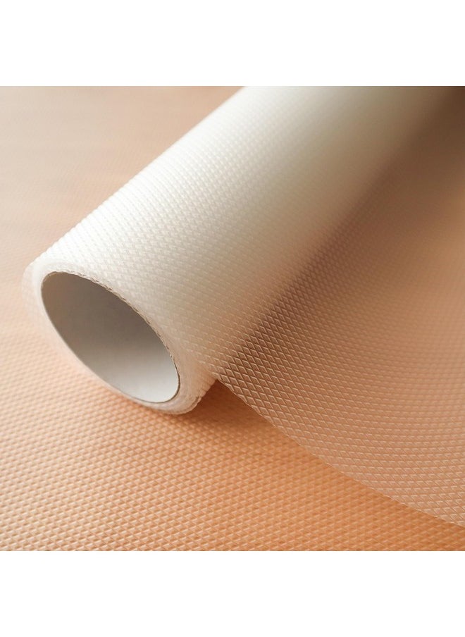 ElastPro (30 cm X 1.5 m) Transparent EVA Food Grade Washable Anti Slip Mat/Sheet for Fridge, Shelf Liner, Table, Kitchen Drawer mat (Diamond Texture, Transparent)