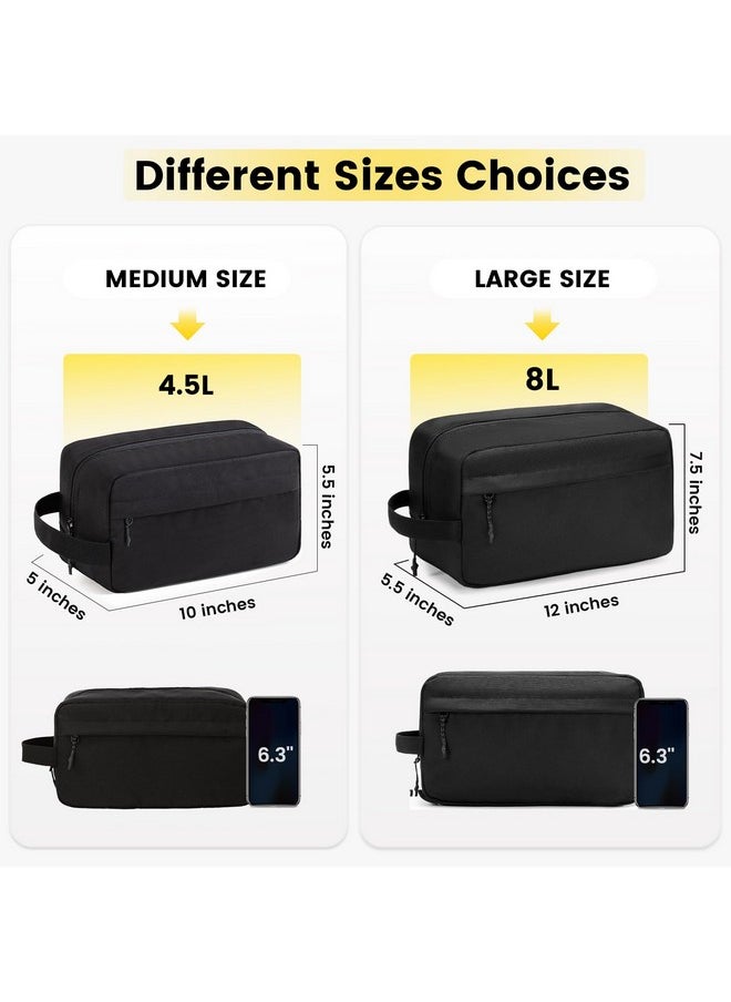 Vorspack Travel Toiletry Bag for Men - Hanging Toiletries Bag Water Resistant Dopp Kit Travel Bag for Toiletries Accessories
