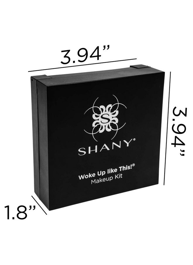 SHANY 'Woke Up Like This' Makeup Kit - Eye Shadows, Blushes, Mascara, and Applicators