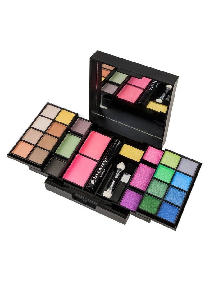 SHANY 'Woke Up Like This' Makeup Kit - Eye Shadows, Blushes, Mascara, and Applicators