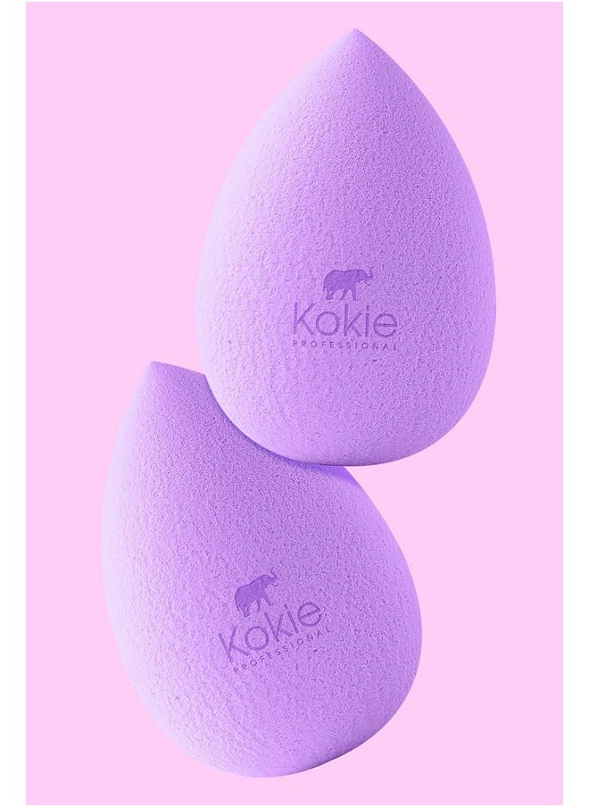 Kokie Cover + Conceal Beauty Sponge 2-PIECE SET