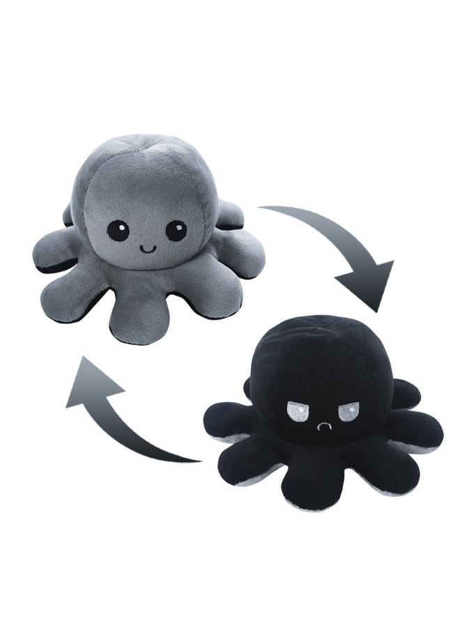 Flip Octopus, Flip Octopus: Octopus Plush Double-Sided Flip Doll, Octopus Doll