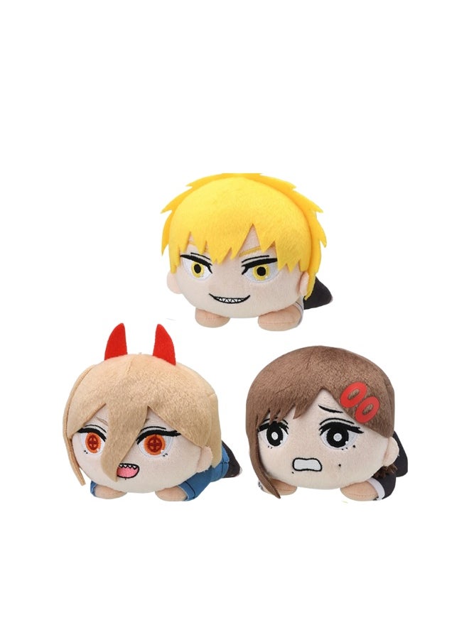 Chainsaw Man Denji / Power / Kobeni MP Nesoberi Lay-Down Plush by Sega (1 Random)