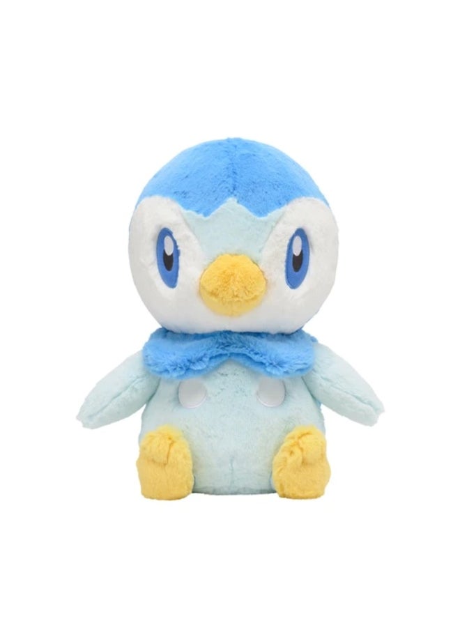 Pokemon Center Comfy Friends Original Fluffy Hugging Plush Toy - Piplup